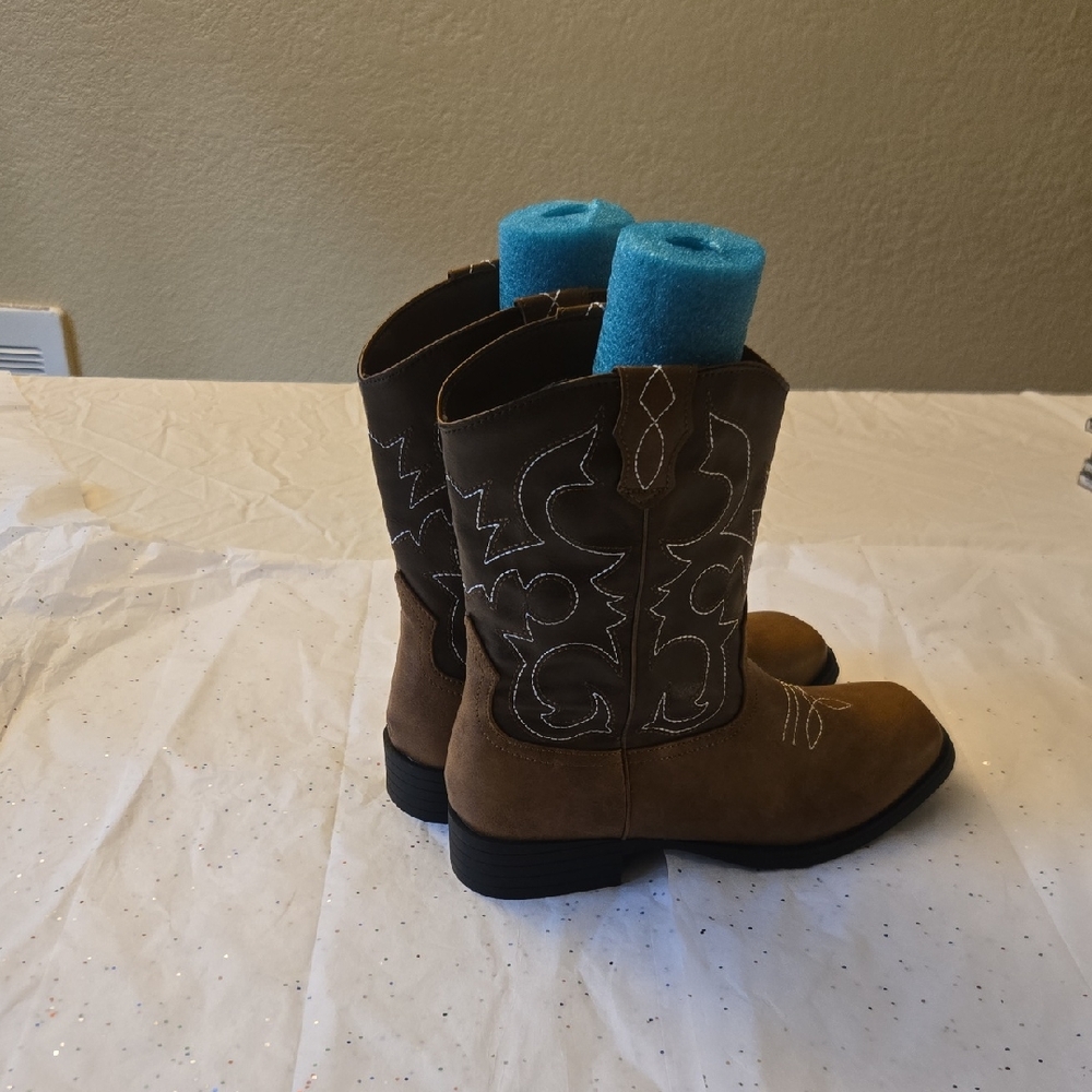 Wonder Nation Brown Western Boots